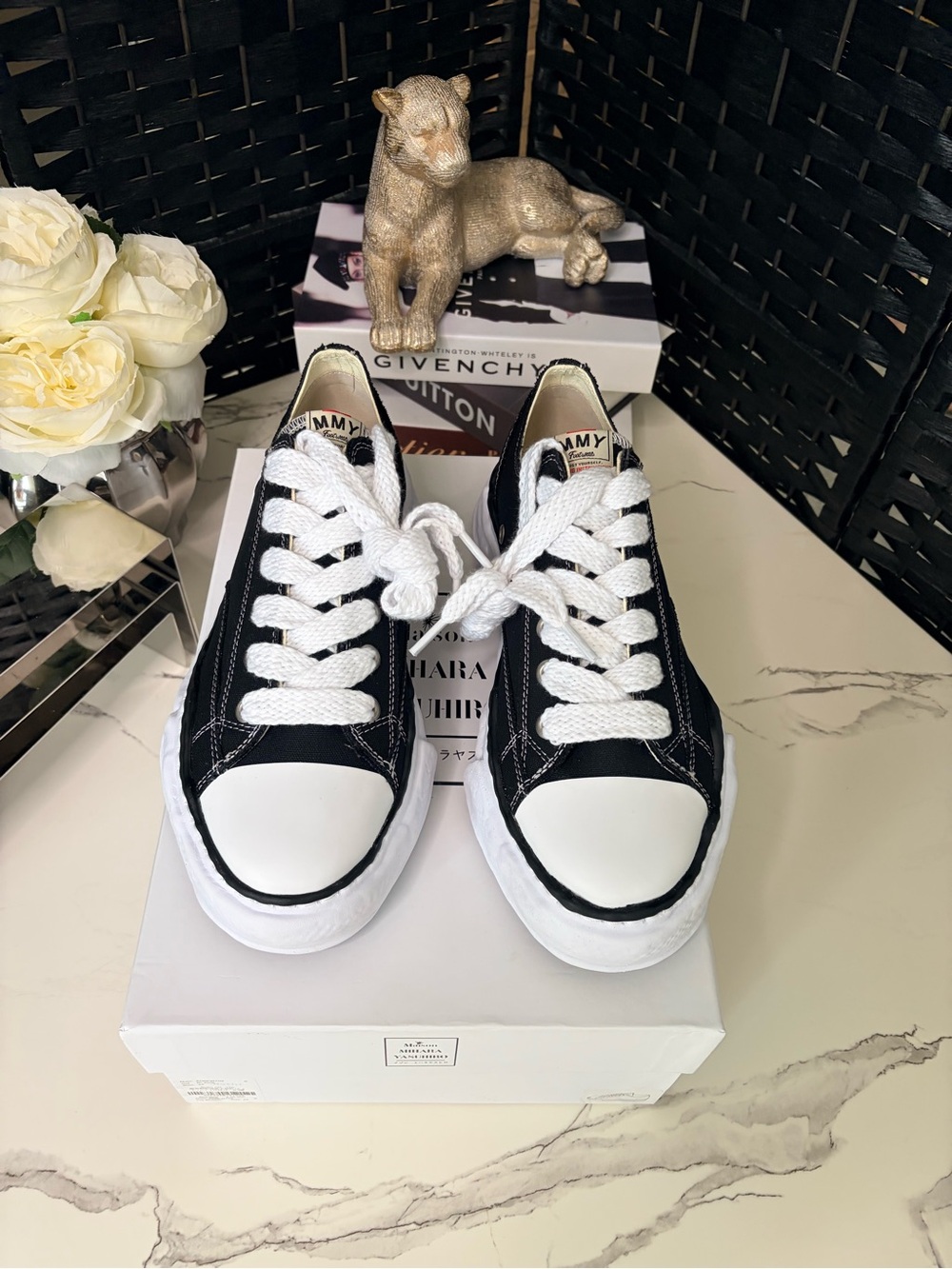 Maison Mihara Yasuhiro Peterson OG Sole Canvas Low